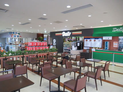 阪神高速道路　泉大津（陸側）パーキングエリア