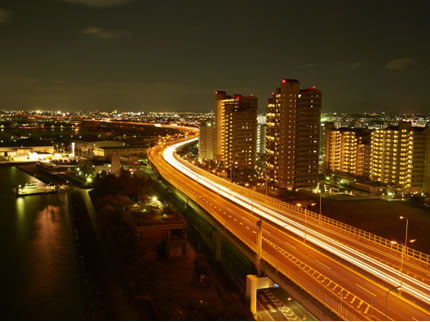阪神高速道路　泉大津（海側）パーキングエリア